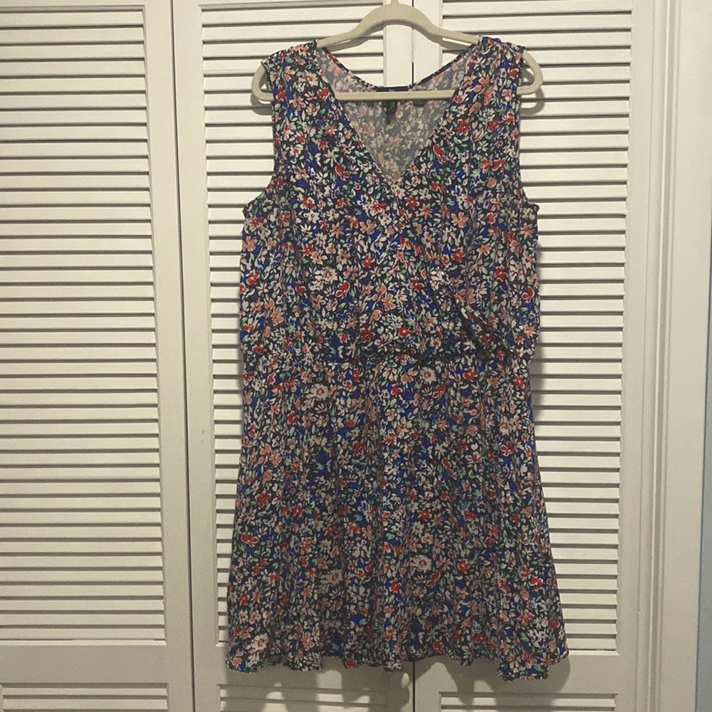 Gap Sleeveless Floral Dress